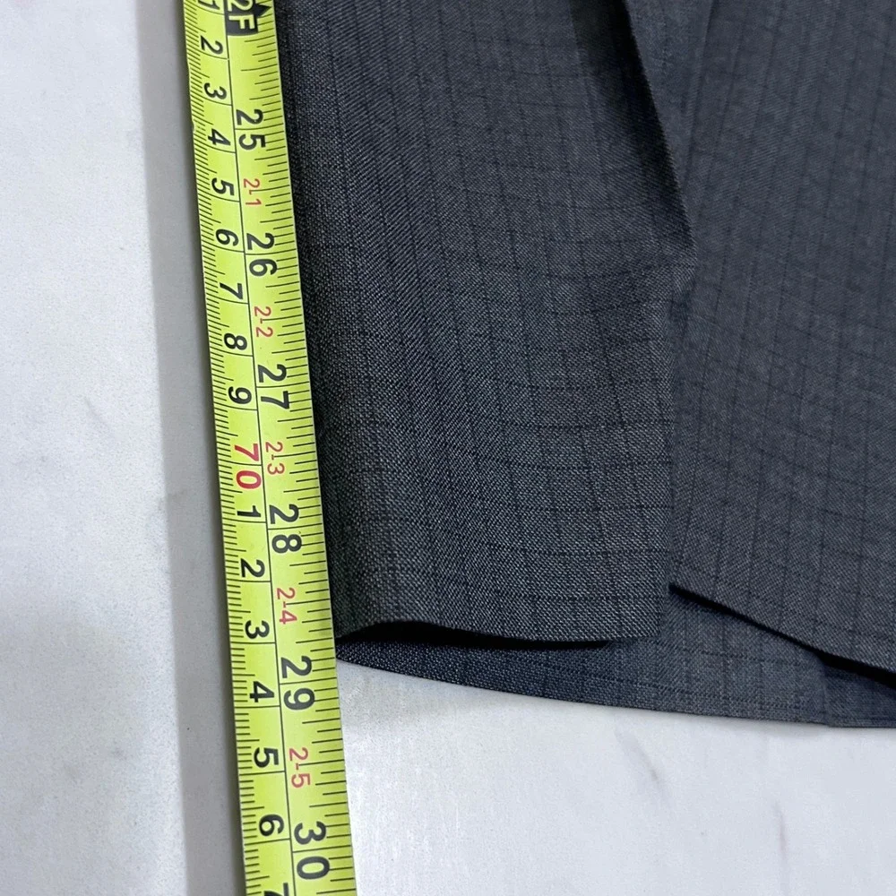 Banana Republic Classic Men's Charcoal Pinstripe‎ Dress Pants Size 32x30